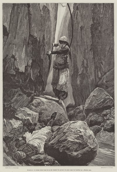 Gulbeyaz, by Athol Mayhew by Richard Caton Woodville junior